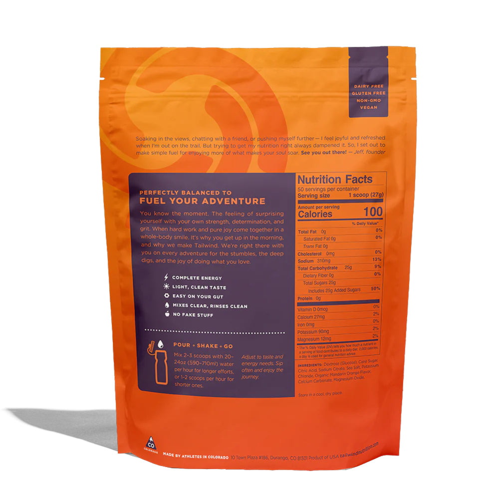 Tailwind Endurance Fuel | Hidratación, Energía y Electrolitos, 50 servicios