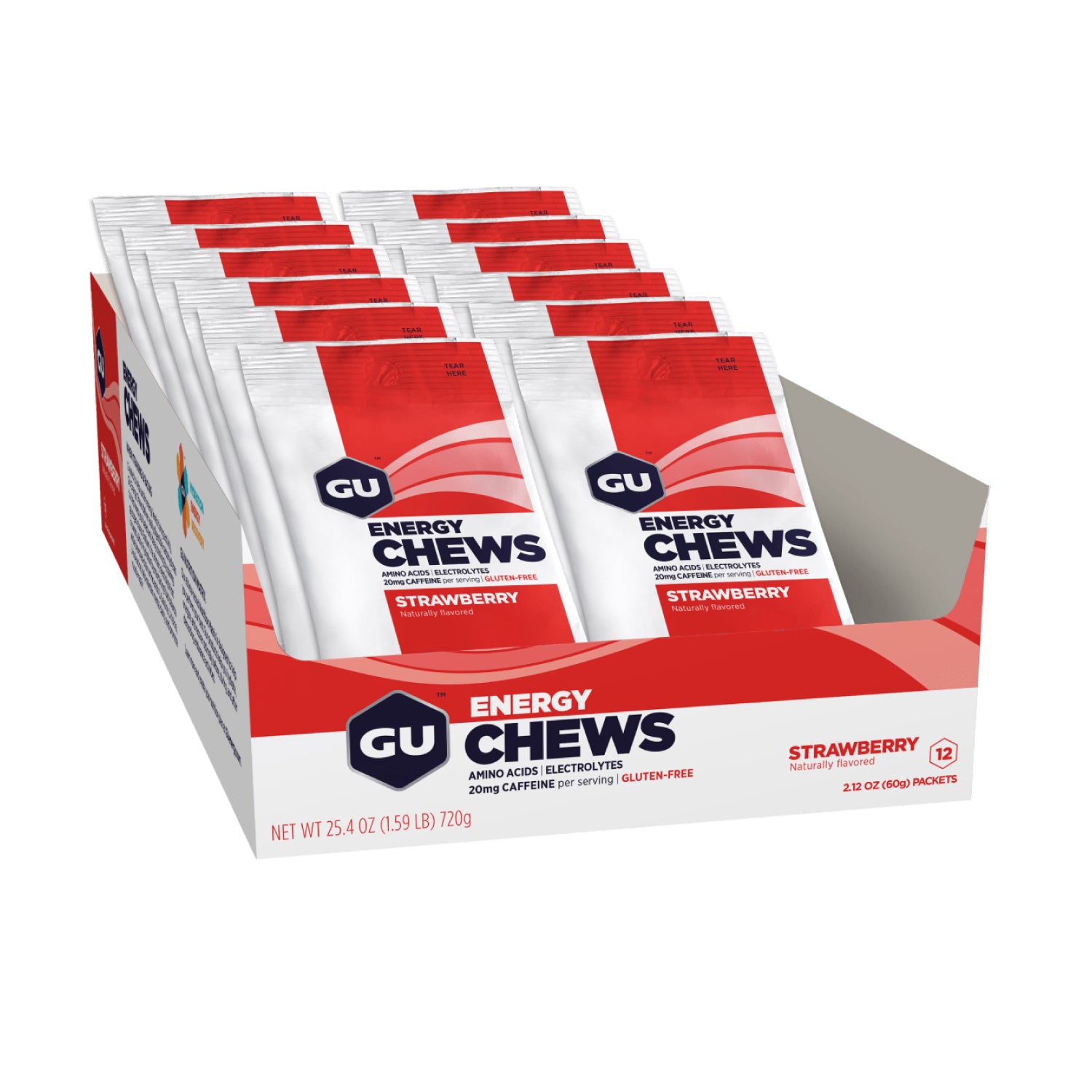 Gu Energy Chews | Caja 12 Gomitas