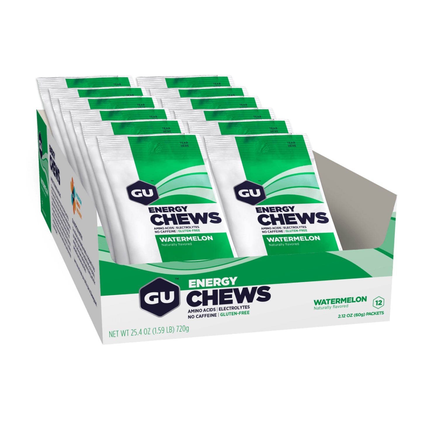 Gu Energy Chews | Caja 12 Gomitas