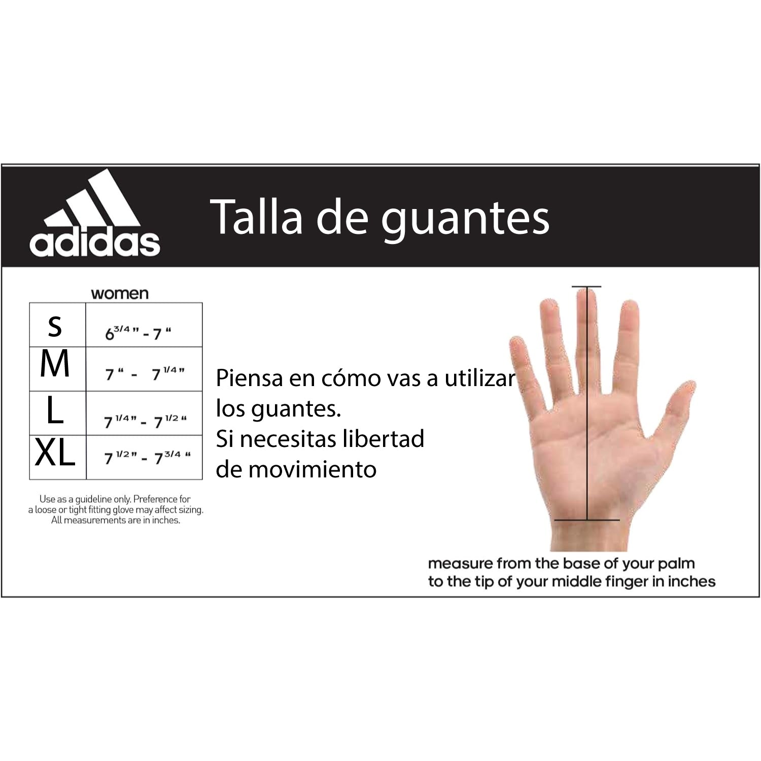 Adidas guantes de invierno unisex