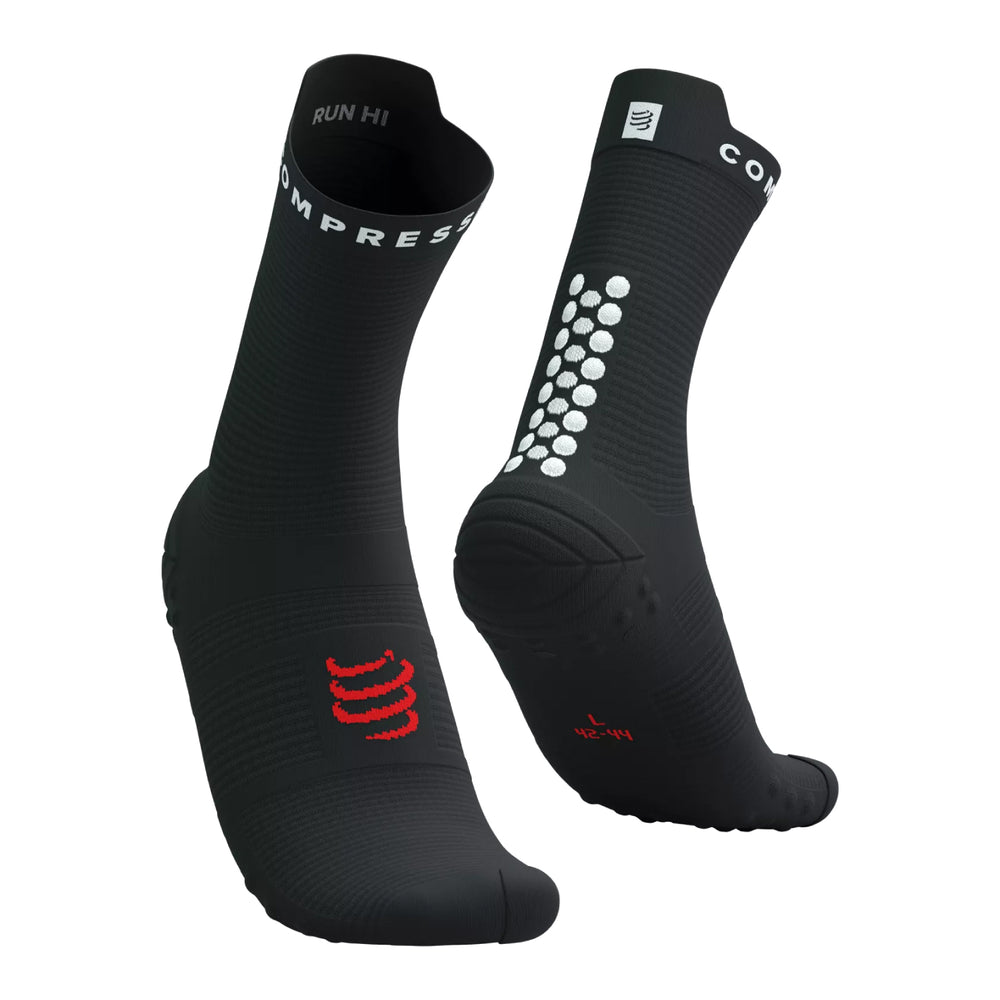 Calcetines de Alto Rendimiento v4.0 – Negro Blanco | Comodidad, Ventilación y Protección Antiampollas