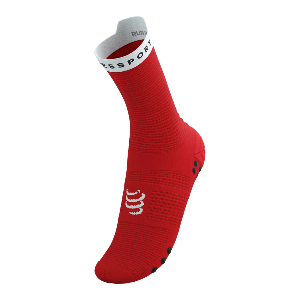 Calcetines de Alto Rendimiento v4.0 – Rojo Blanco | Comodidad, Ventilación y Protección Antiampollas