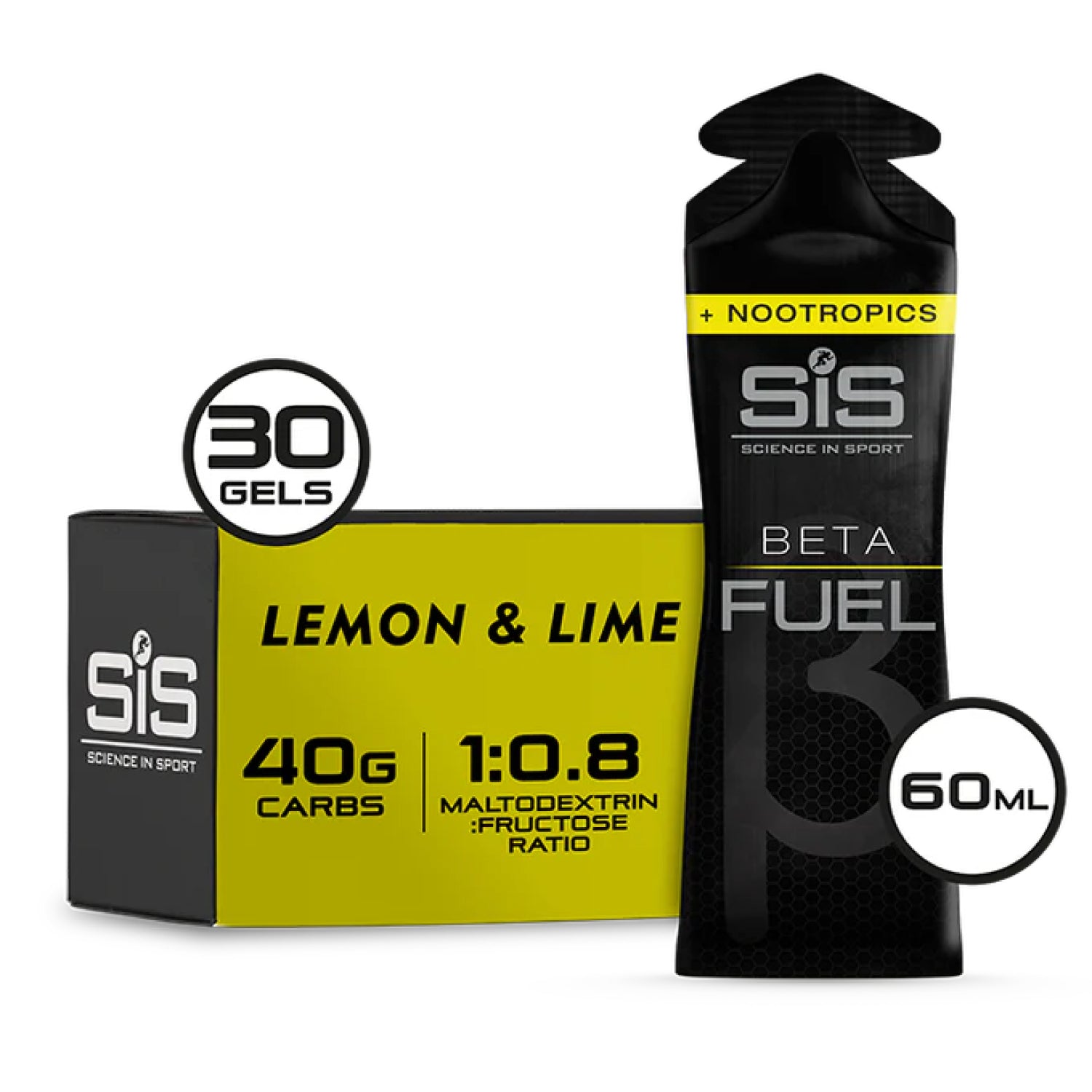SiS Beta Fuel + Nootropics | Energía Científicamente Optimizada para Máximo Rendimiento Físico y Mental
