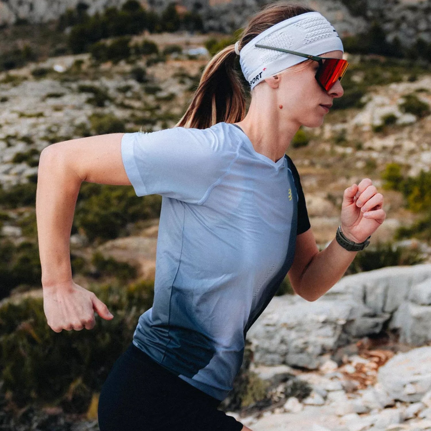 Headband On/Off Compressport | Termorregulación y Máximo Confort para Running y Trail